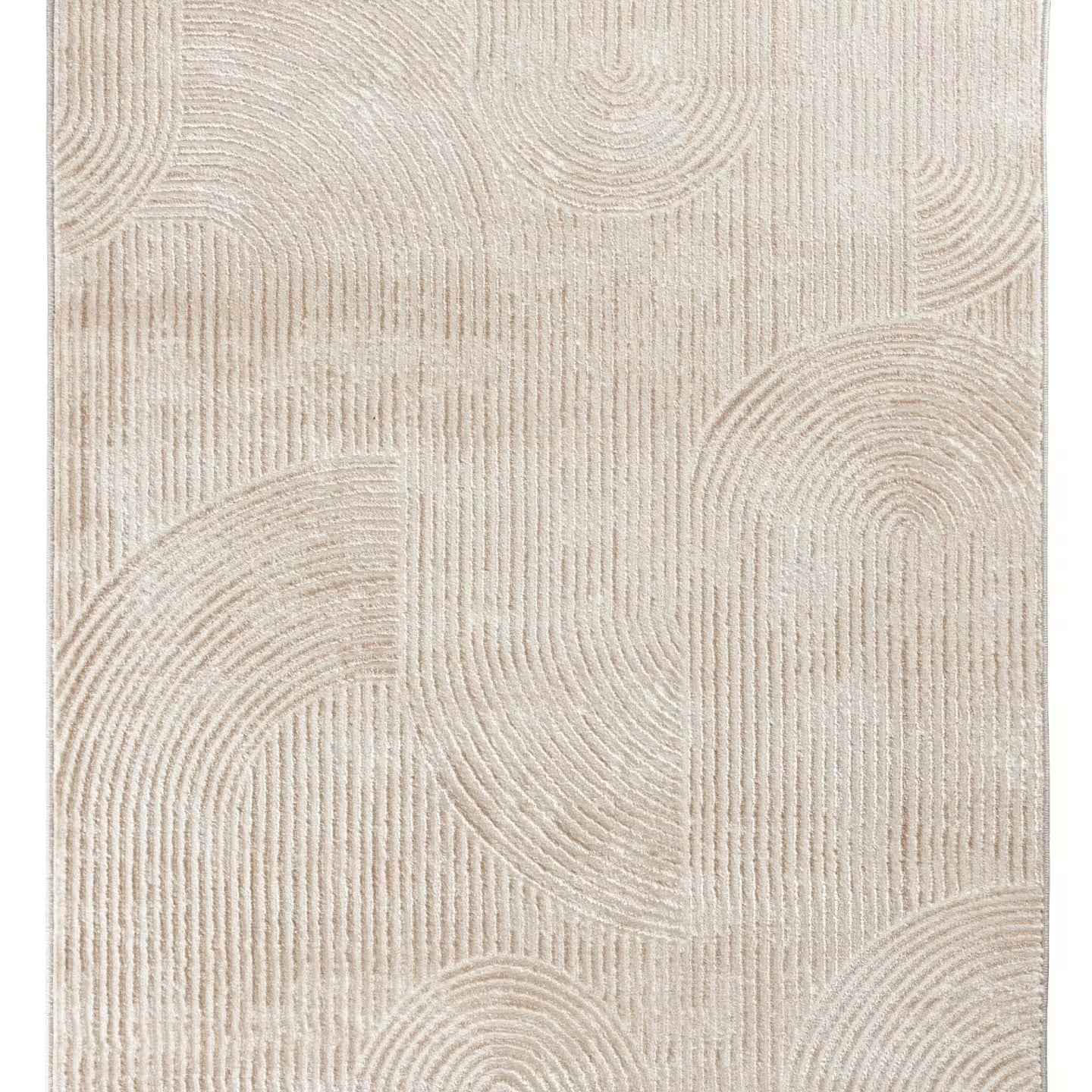 Sehrazat Premium Collection Serie MODA 1120 beige mit 3D Effekt Neuheit Teppich