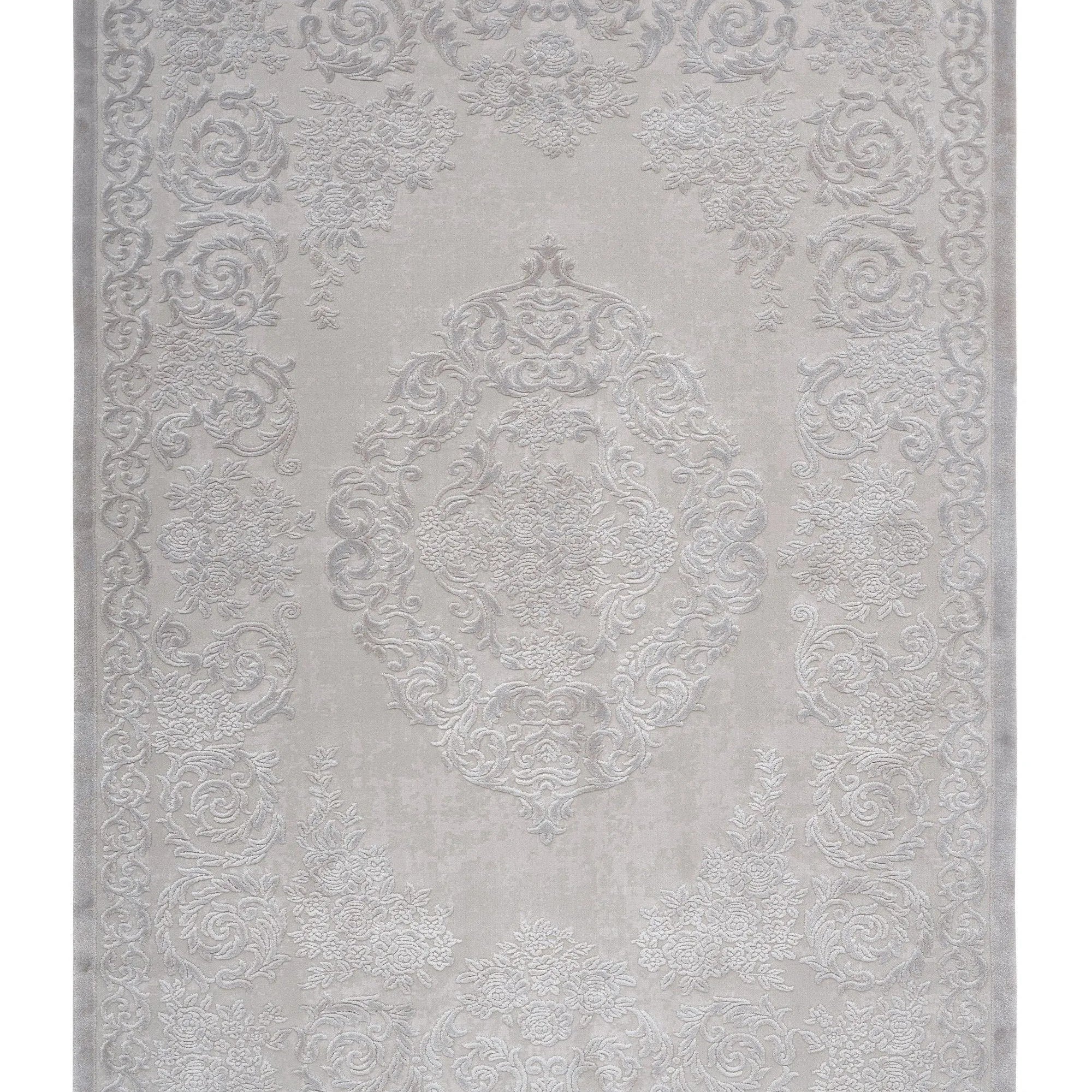 Teppich mit Barock Muster - Vendome von Pierre Cardin in 700 Silver
