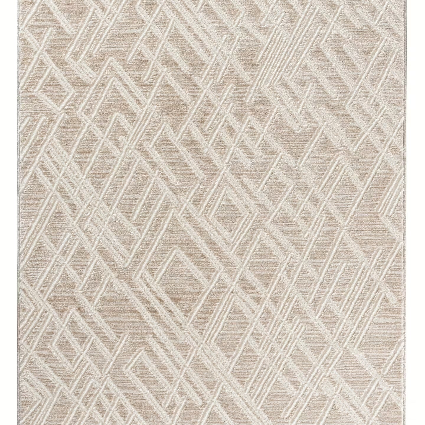 Sehrazat Premium Collection Serie MODA 1320 cream mit 3D Effekt Neuheit Teppich