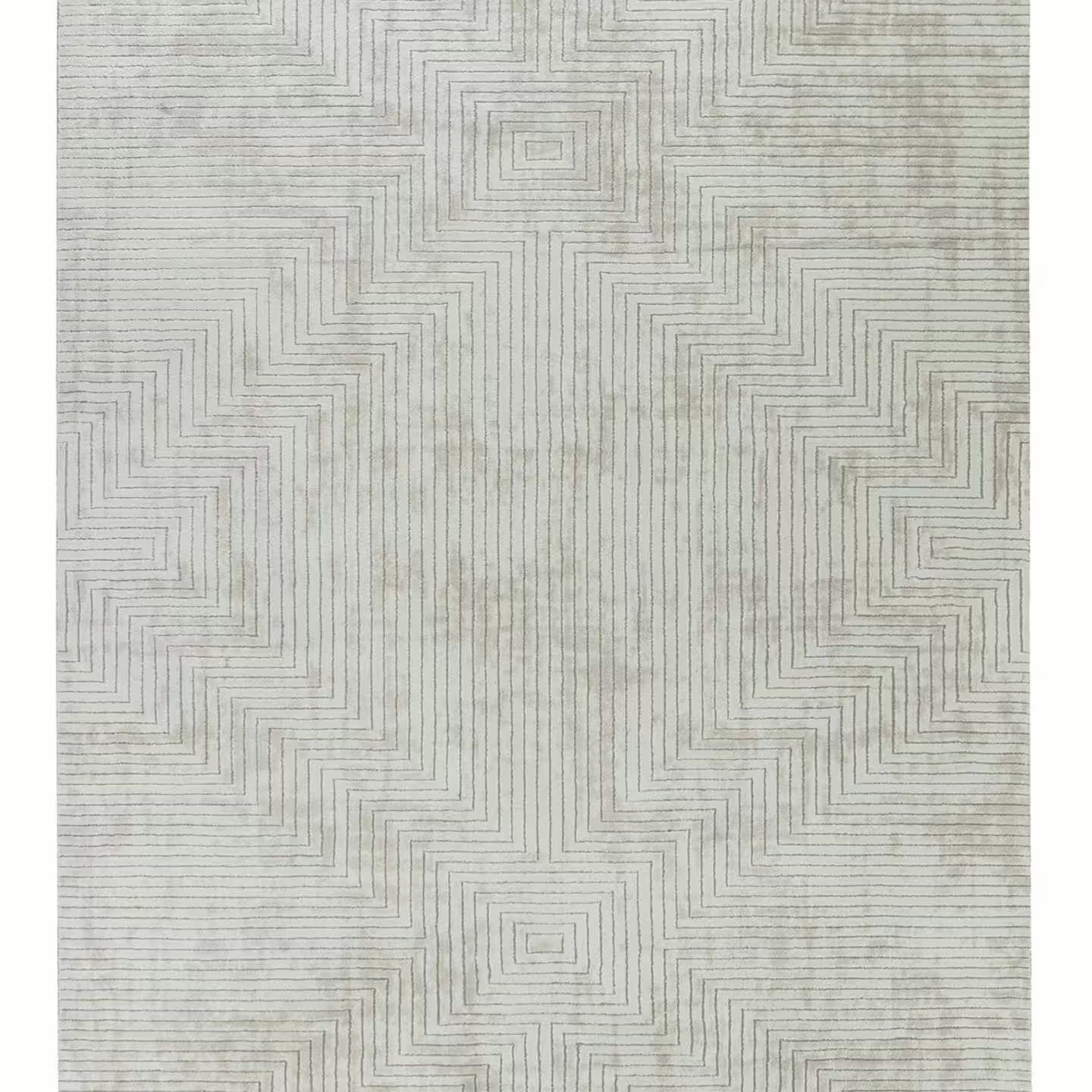 Sehrazat Premium Glory 200 Collection Beige - Premium Designer Teppich mit 3D-Effekt