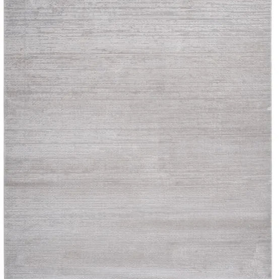 Teppich - Triomphe von Pierre Cardin in 501 Silber mit modernen Streifenmuster