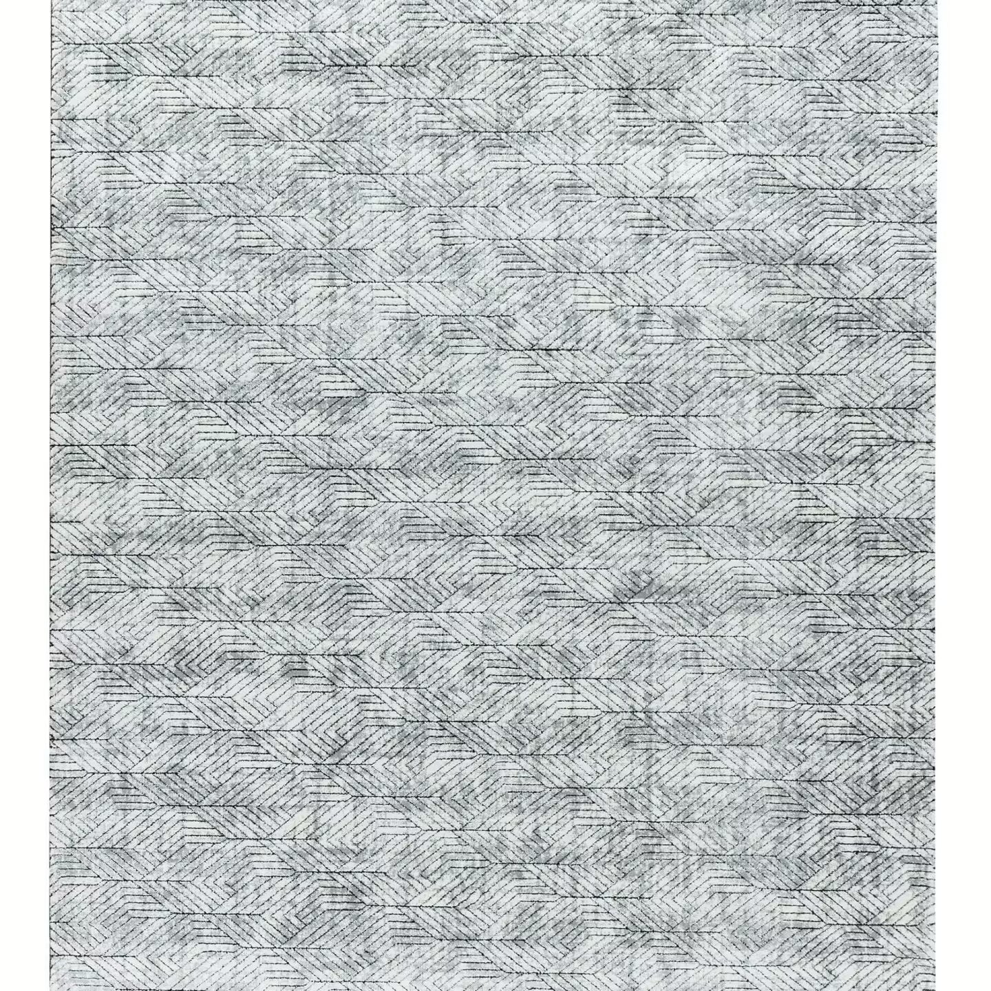 Sehrazat Premium Glory 210 Collection Hellgrau - Premium Designer Teppich mit 3D-Effekt