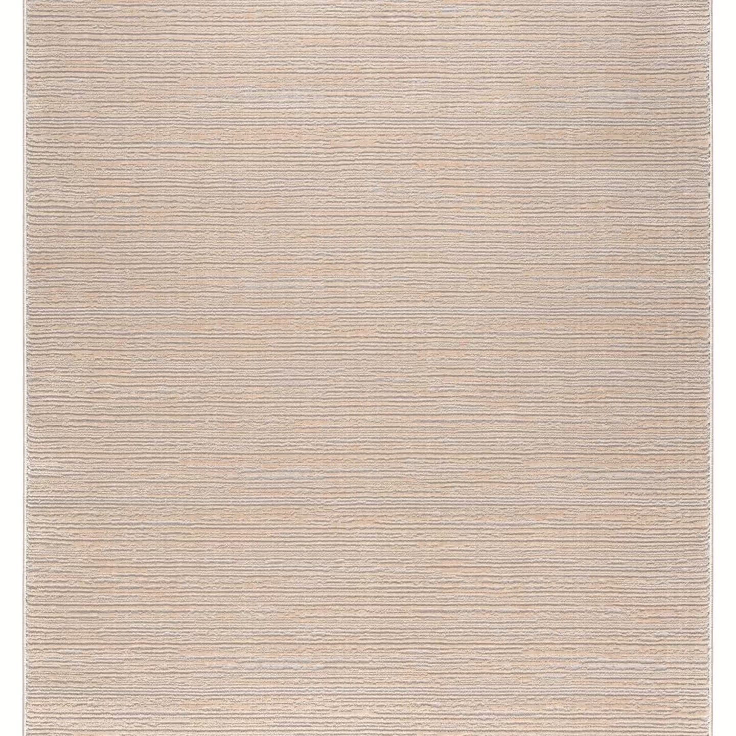 Sehrazat Premium Lima 4050 Collection Hellgrau/Beige - Moderner Designer Teppich mit 3D-Effekt