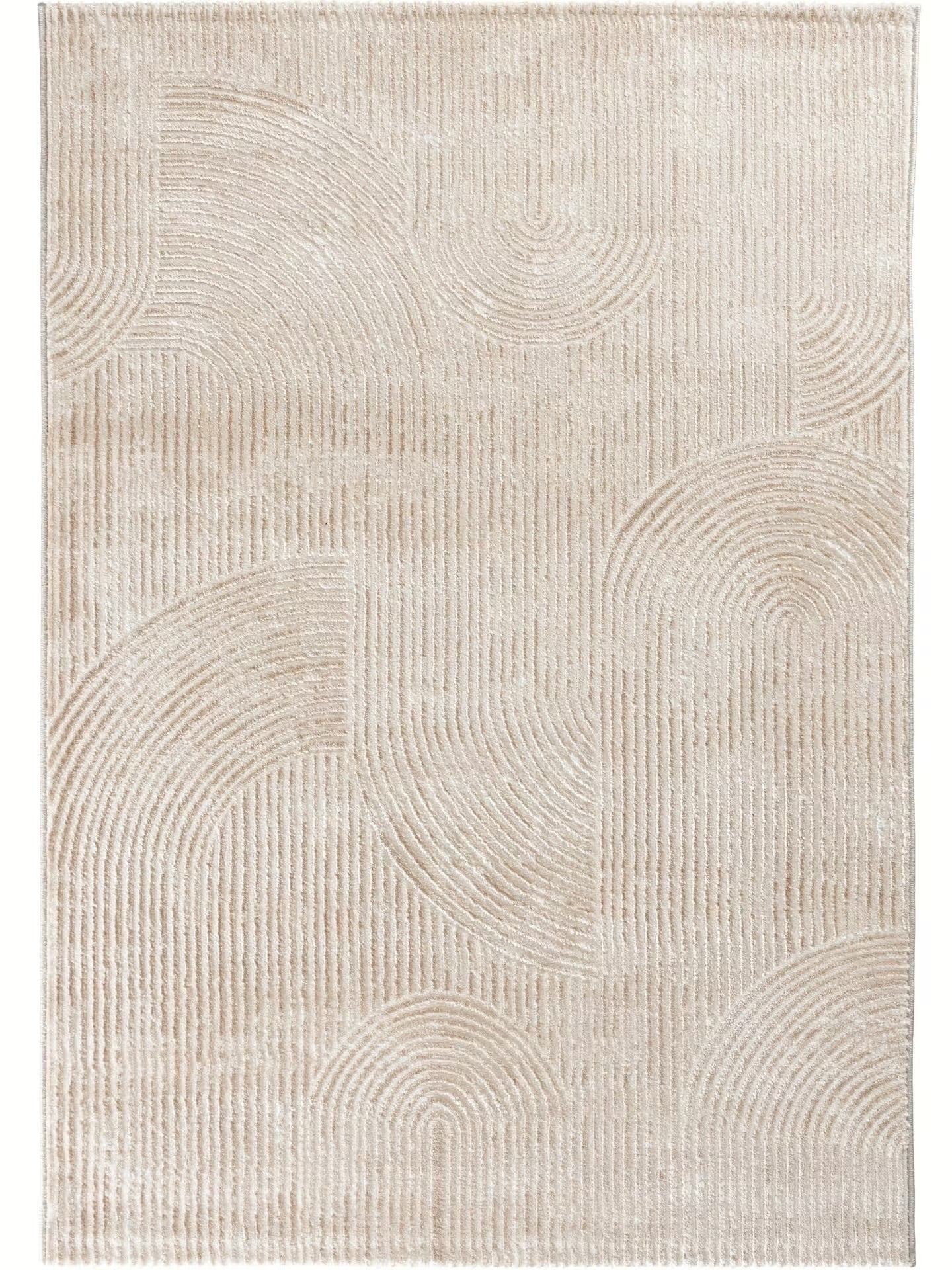 Sehrazat Premium Collection Serie MODA 1120 beige mit 3D Effekt Neuheit Teppich