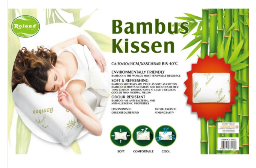 Roland Bambus Kopfkissen