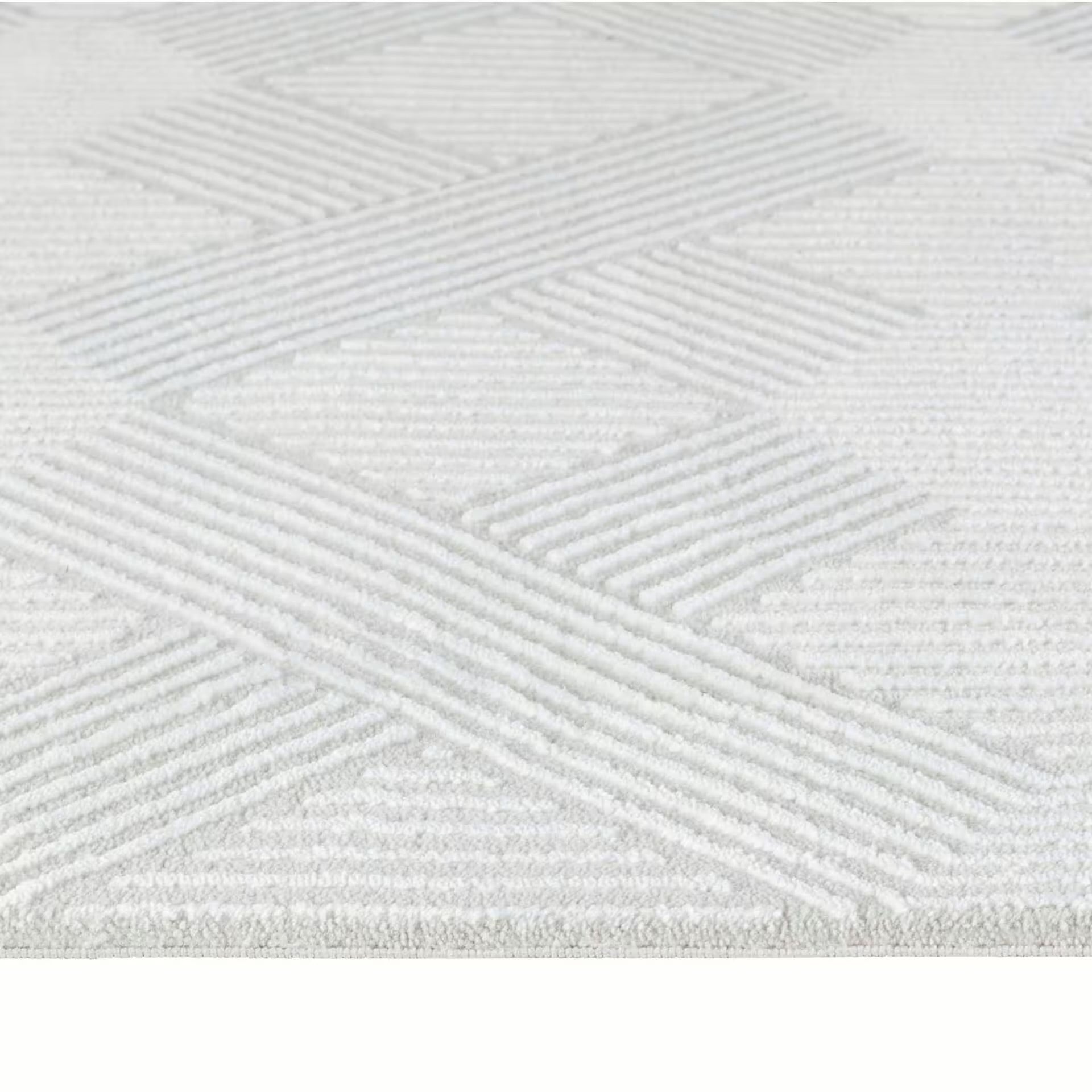 Sehrazat Premium Glory 220 Collection Creme - Premium Designer Teppich mit 3D-Effekt