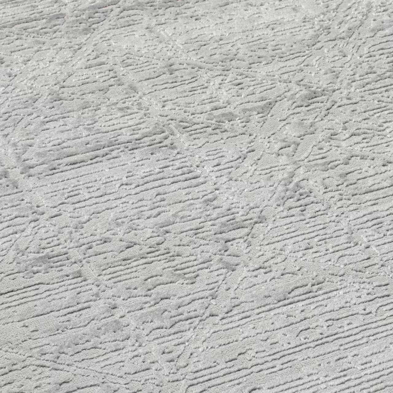 Sehrazat Premium Collection Serie MODA 1230 grau mit 3D Effekt Neuheit Teppich