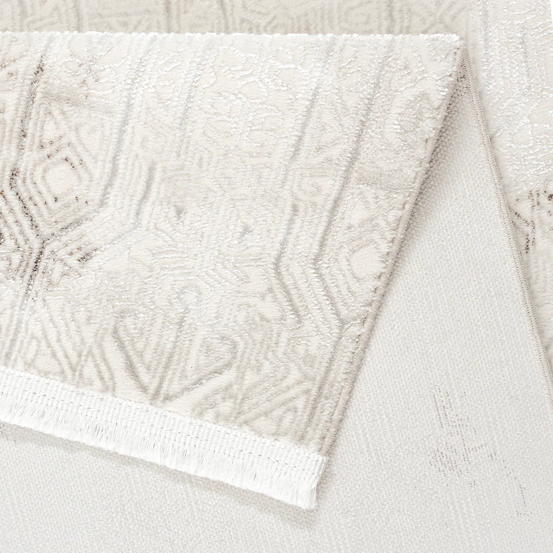 Sehrazat Premium Diamond
7820 Collection Beige - Moderner Designer Teppich mit
3D-Effekt