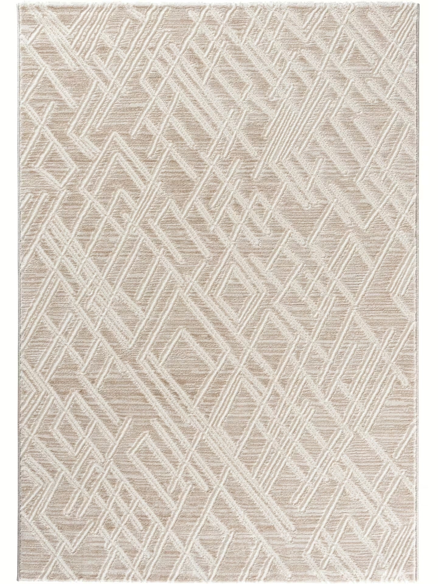 Sehrazat Premium Collection Serie MODA 1320 cream mit 3D Effekt Neuheit Teppich