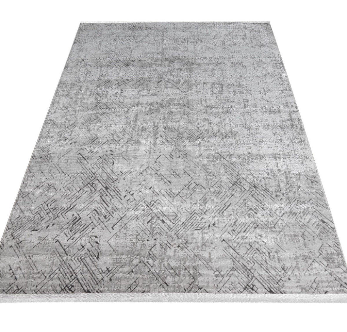 Flora Shine 2460 in grau Waschmaschinengeeigneter Teppich – Pflegeleicht und Modern
