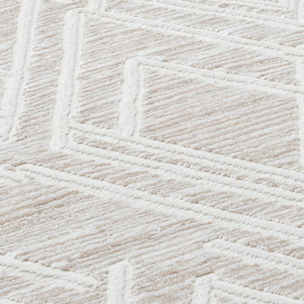 Sehrazat Premium Collection Serie MODA 1320 cream mit 3D Effekt Neuheit Teppich
