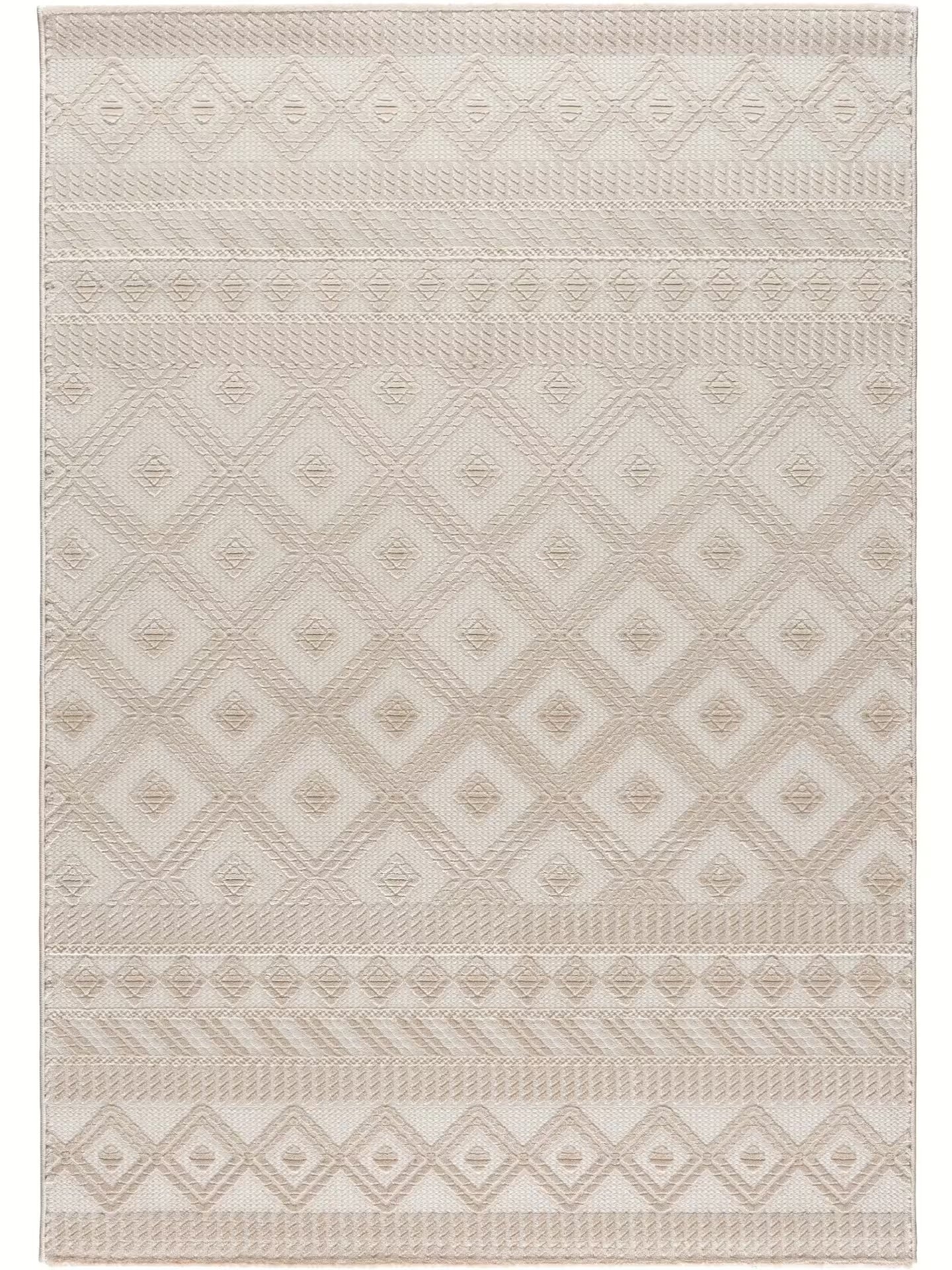 Sehrazat PREMIUM LUXURY COLLECTION - Moderner
Designer Teppich Serie 6700
Beige mit 3D-Effekt