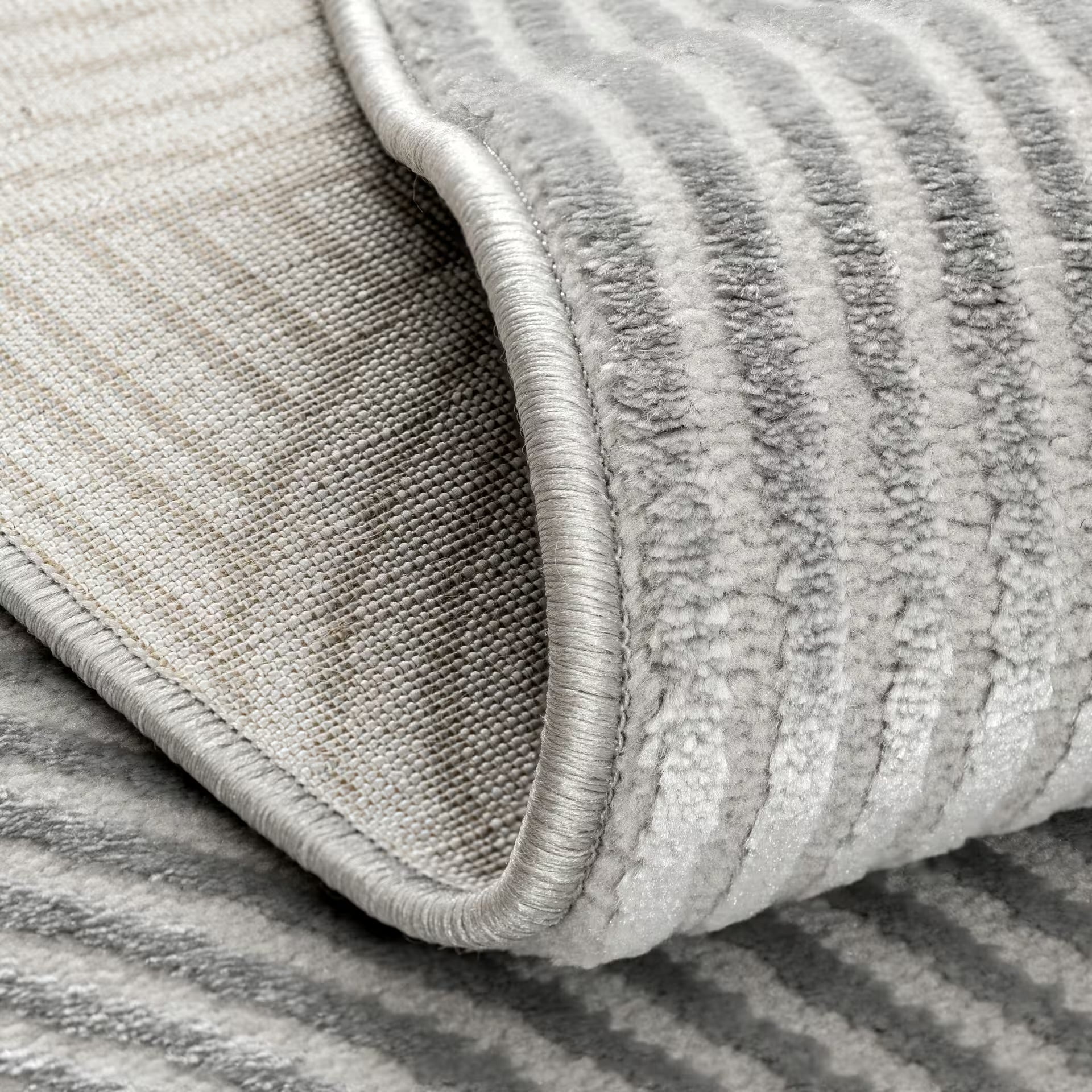 Sehrazat Premium Collection Serie MODA 1130 grau mit 3D Effekt Neuheit Teppich