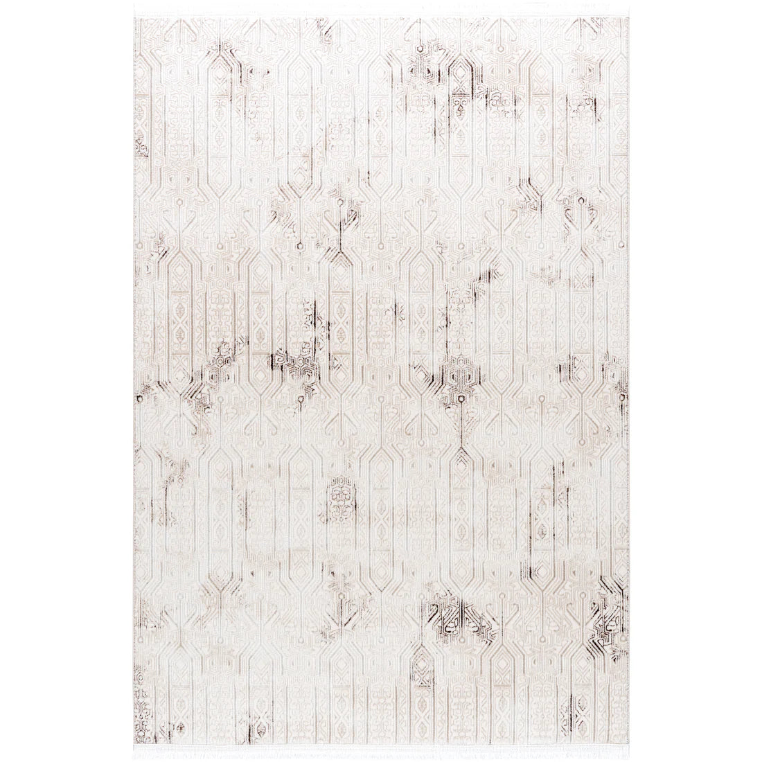 Sehrazat Premium Diamond
7820 Collection Beige - Moderner Designer Teppich mit
3D-Effekt