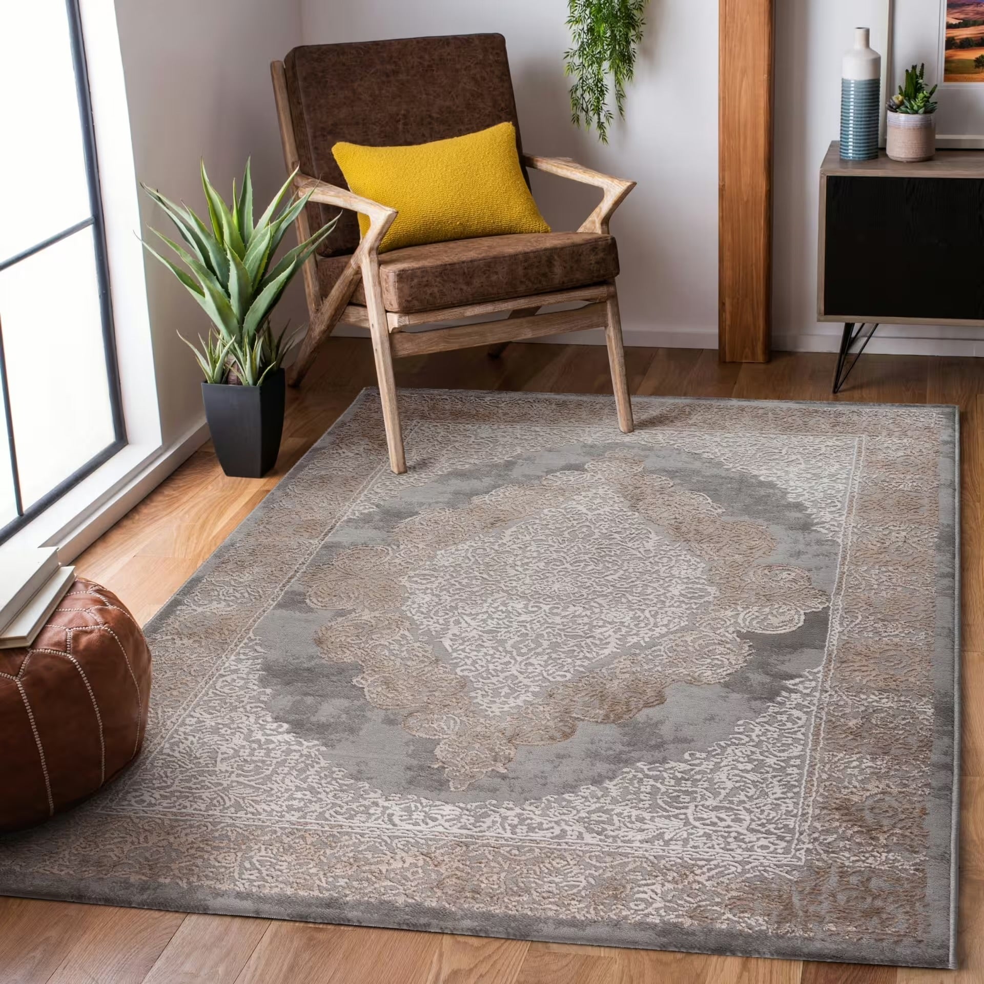 Sehrazat LEXA 4000 Grau Teppich