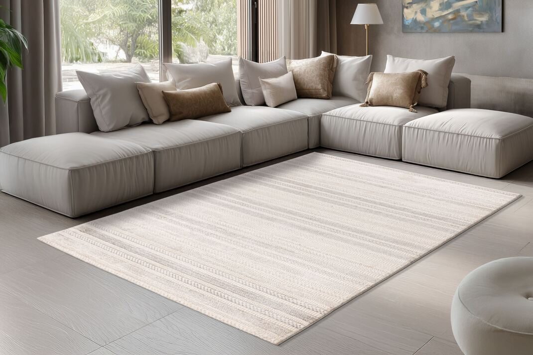 Pierre Cardin NAN Nancy 501 Silver-Ivory Teppich