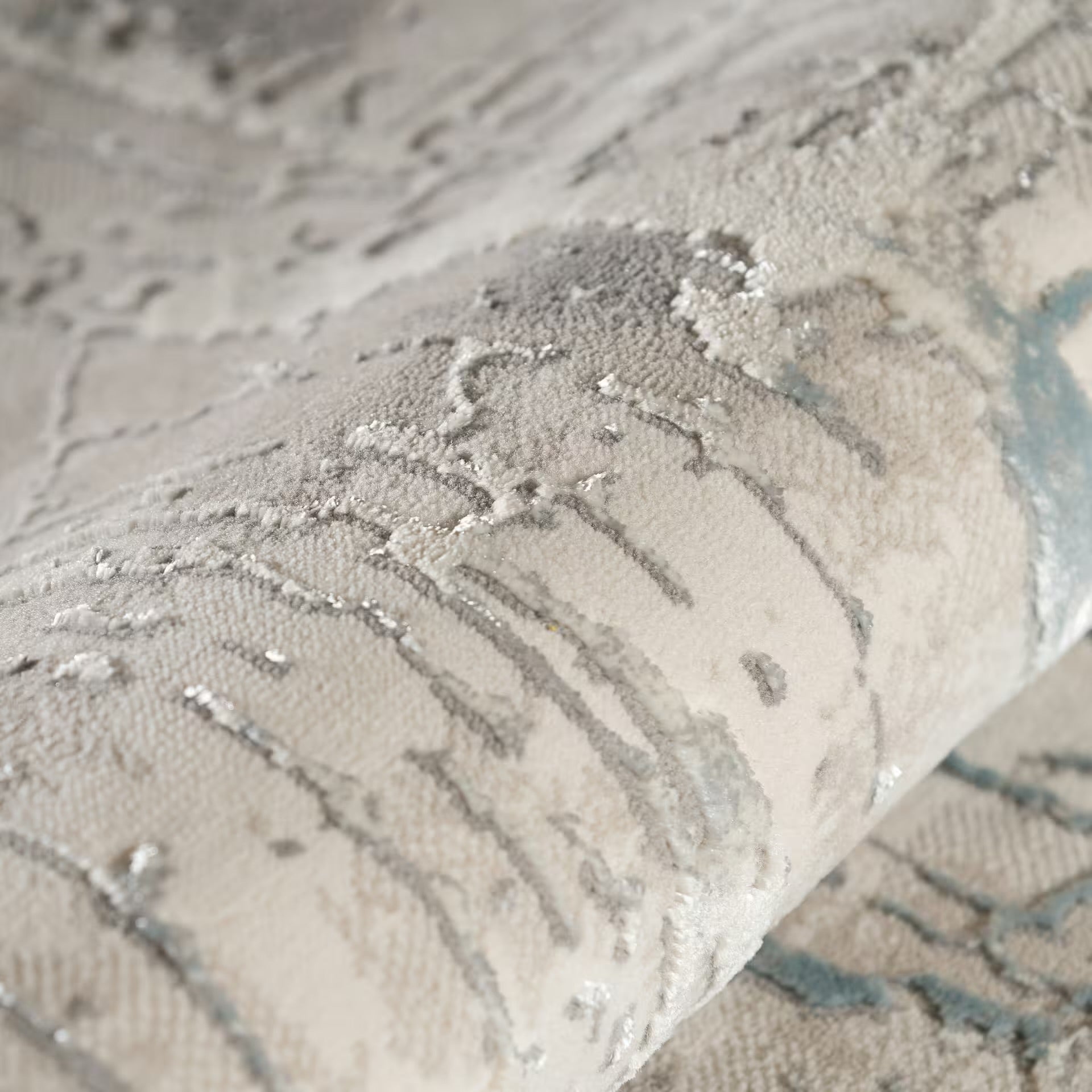Sehrazat Amatis 6630 Collection Blau Teppich