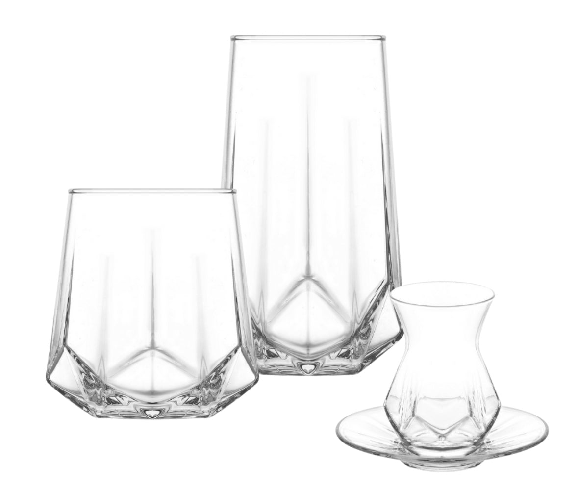 LAV ALYAS2 24pcs Glas Set