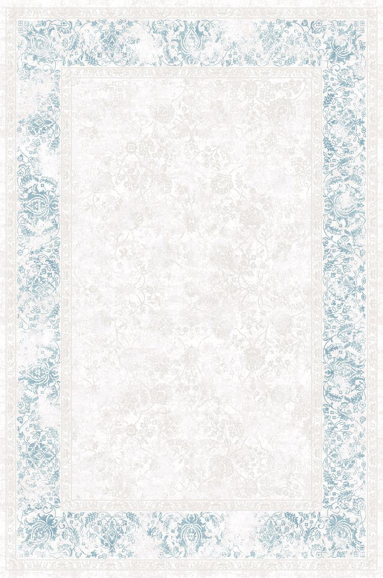 blauer teppich