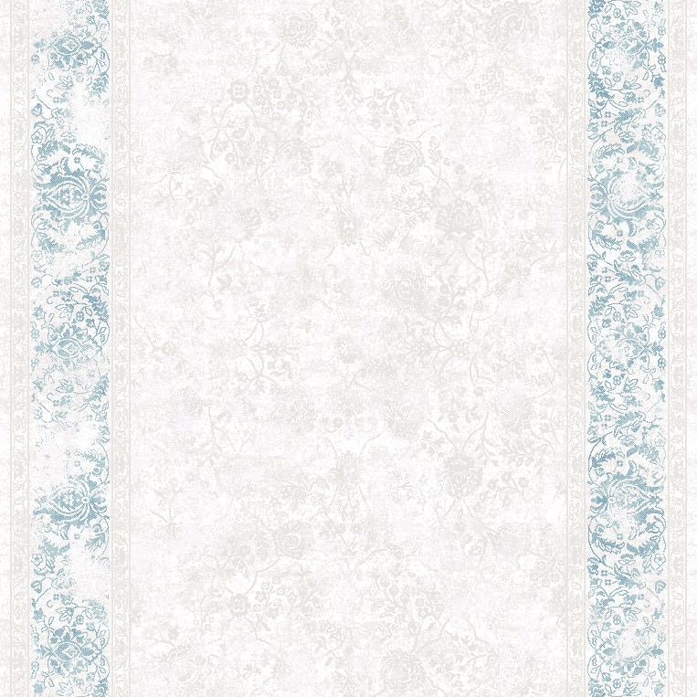 blauer teppich