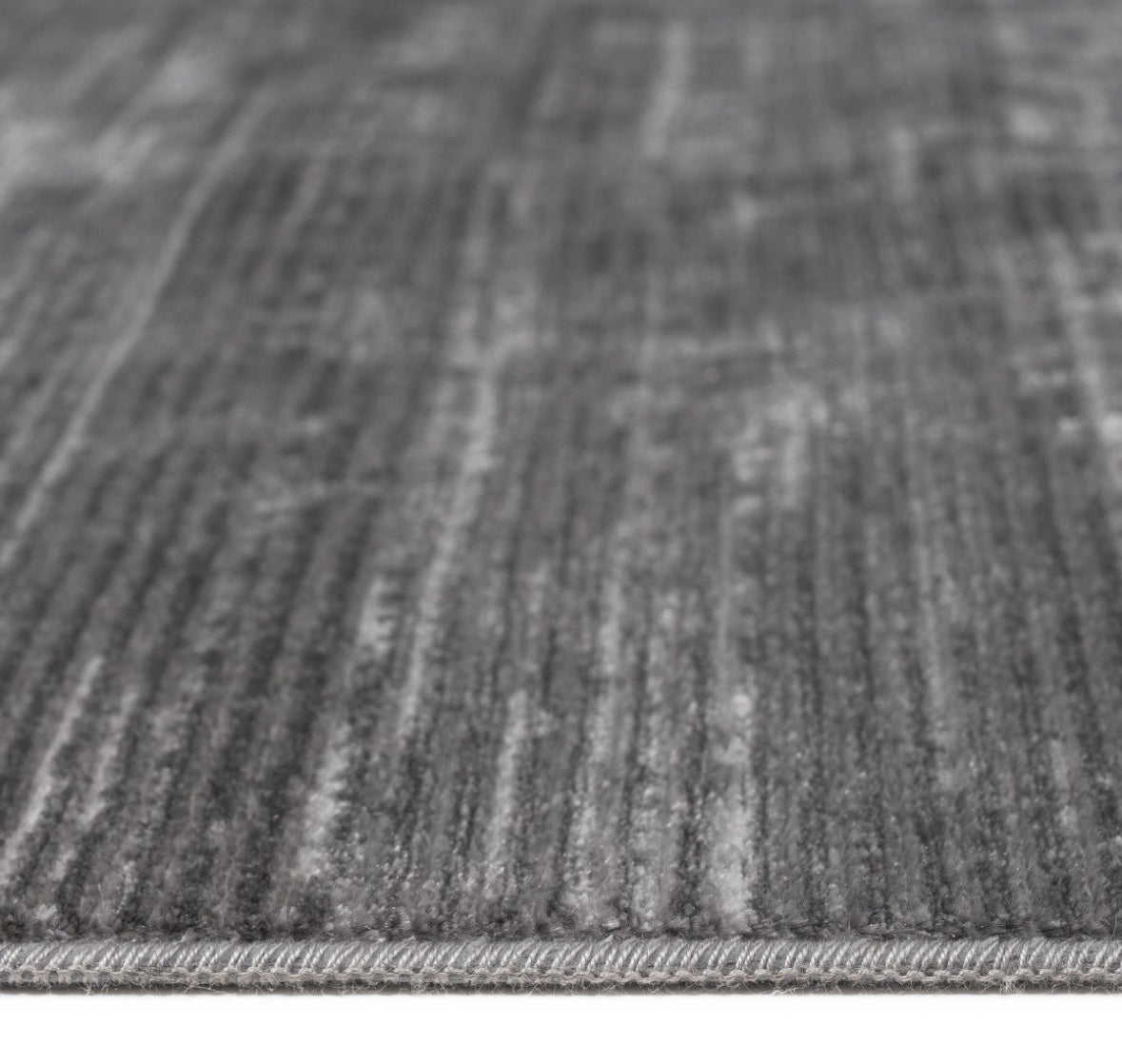 Flora Shine 2457 in grau Waschmaschinengeeigneter Teppich – Pflegeleicht und Modern