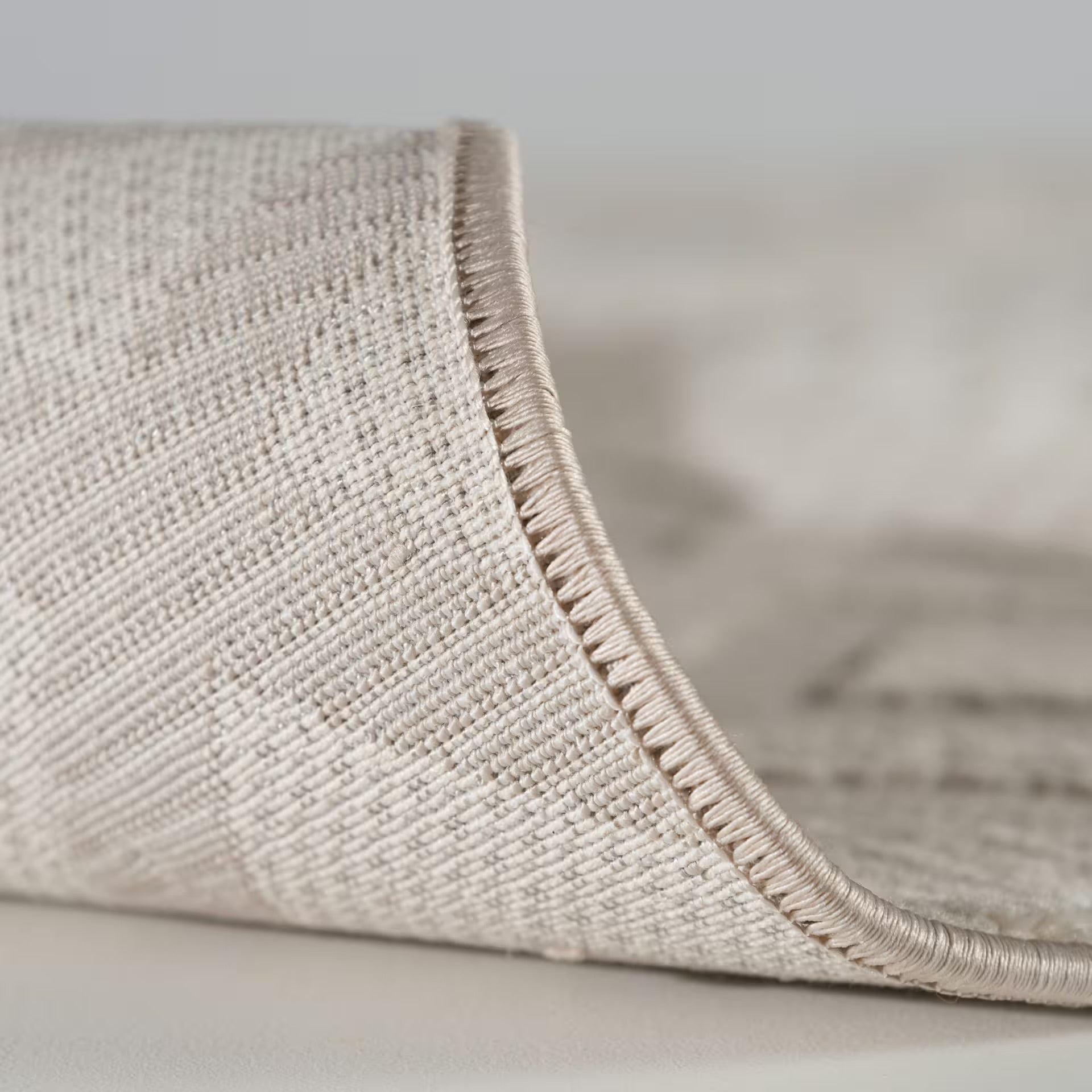Sehrazat PREMIUM LUXURY COLLECTION - Moderner Designer Teppich Serie 6100 Beige mit 3D-Effekt