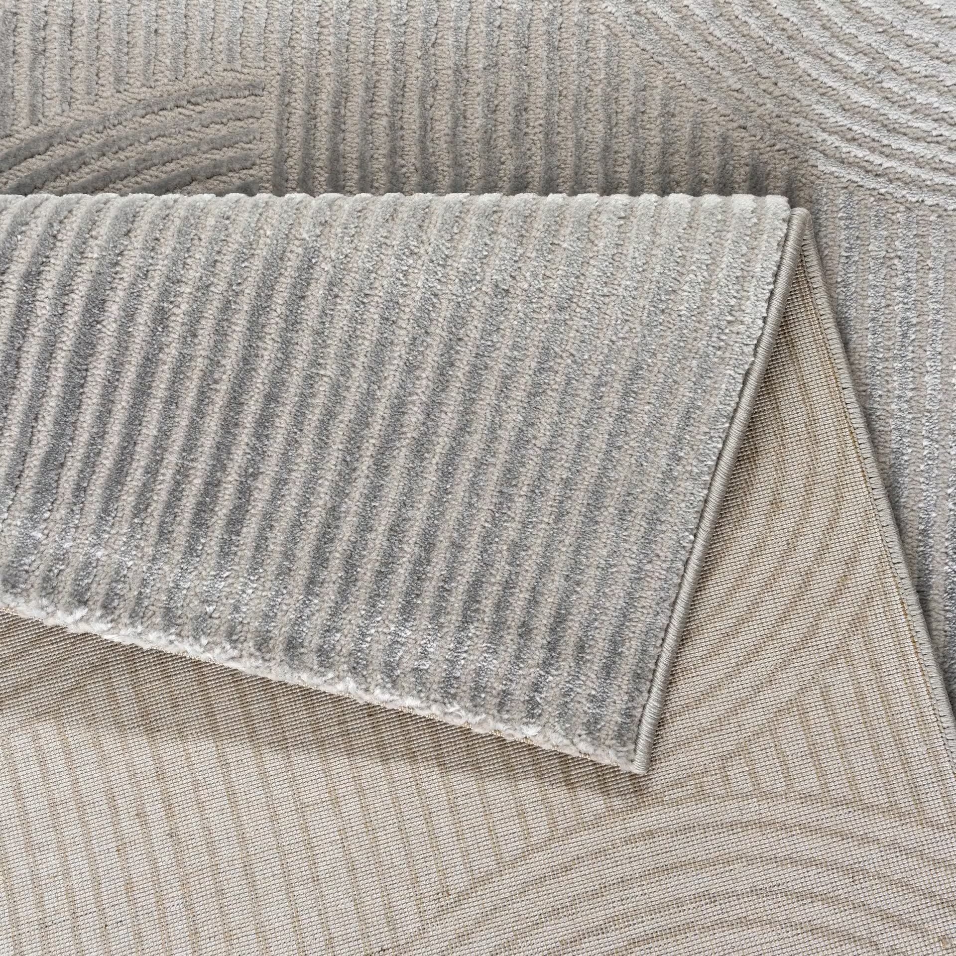 Sehrazat Premium Collection Serie MODA 1130 grau mit 3D Effekt Neuheit Teppich