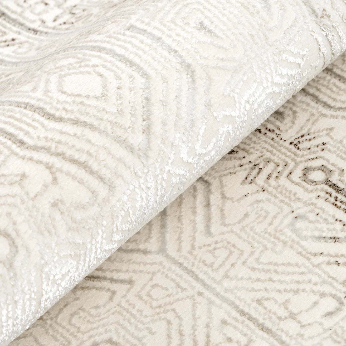 Sehrazat Premium Diamond
7820 Collection Beige - Moderner Designer Teppich mit
3D-Effekt