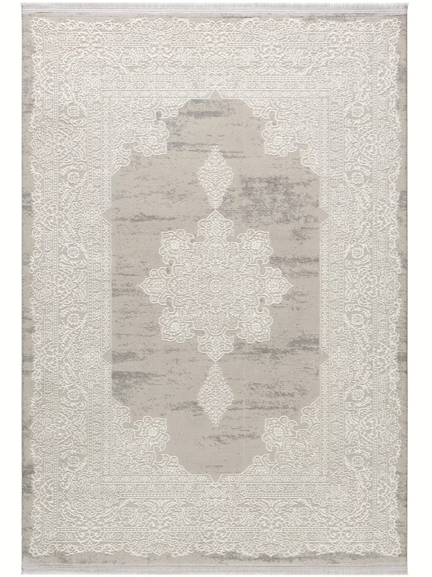Sehrazat Premium Glory 250 Collection Beige - Premium Designer Teppich mit 3D-Effekt