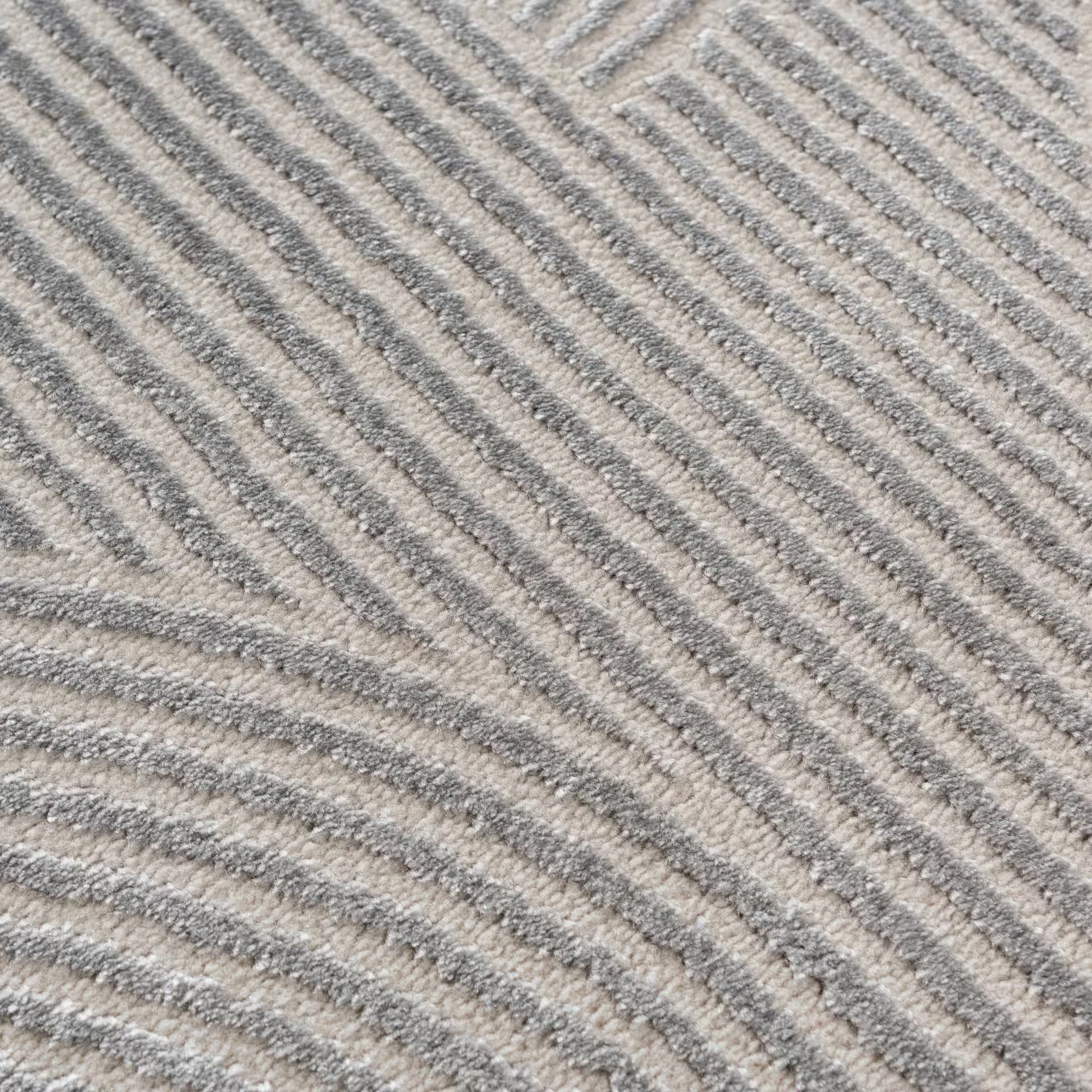 Sehrazat Premium Collection Serie MODA 1130 grau mit 3D Effekt Neuheit Teppich