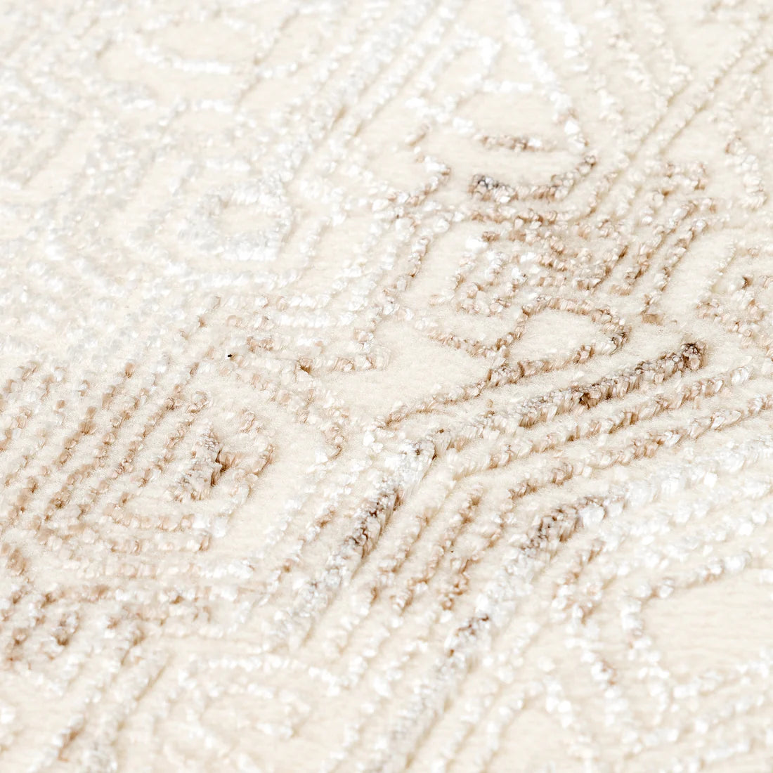 Sehrazat Premium Diamond
7820 Collection Beige - Moderner Designer Teppich mit
3D-Effekt