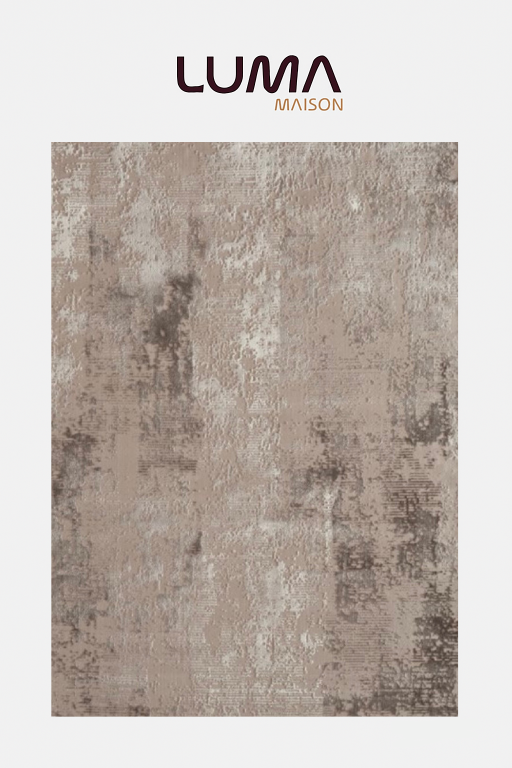 Luma Maison Terra Collection UR002A – Moderner Designer Teppich in Braun