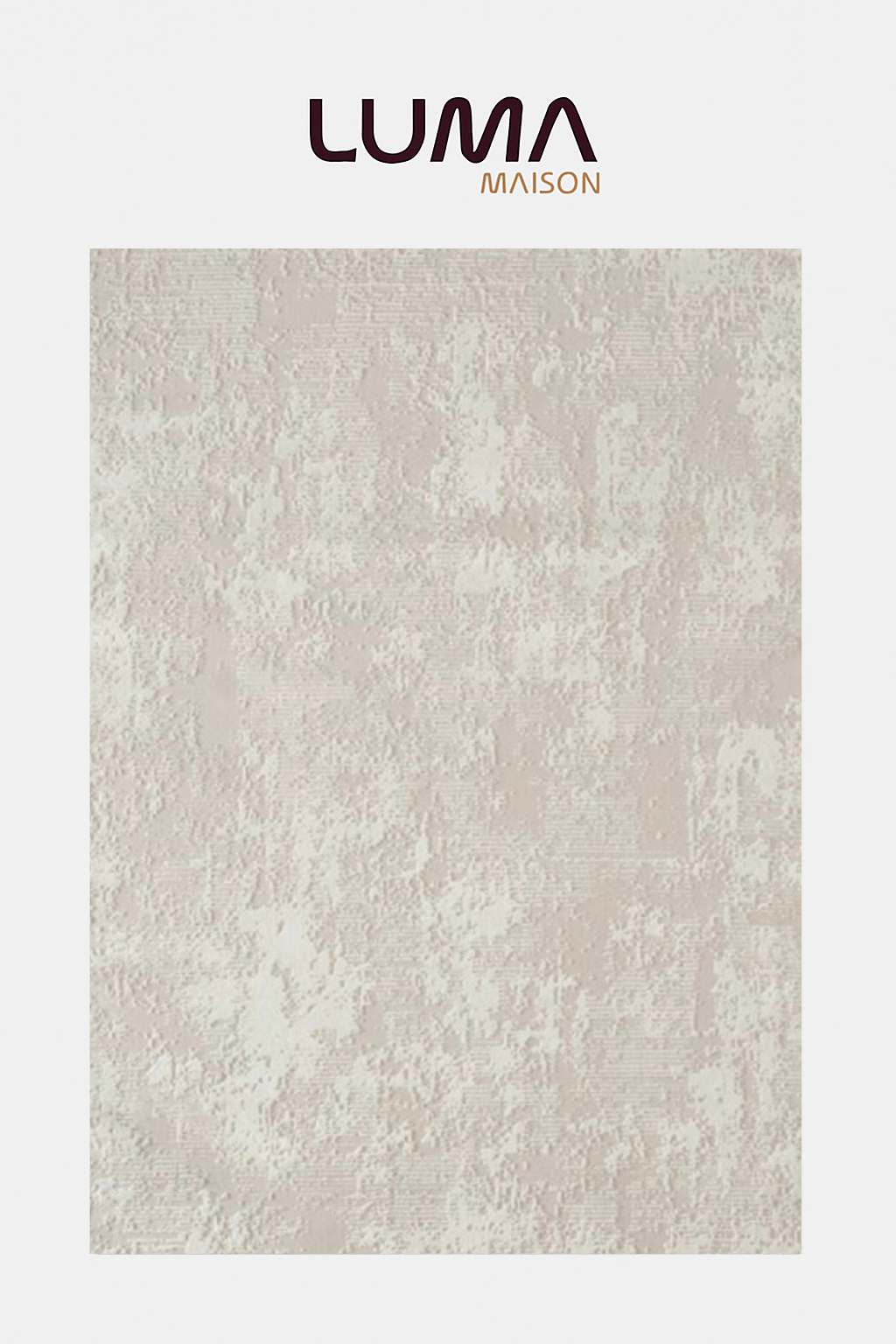 Luma Maison Terra Collection UR002W – Moderner Designer Teppich in Beige