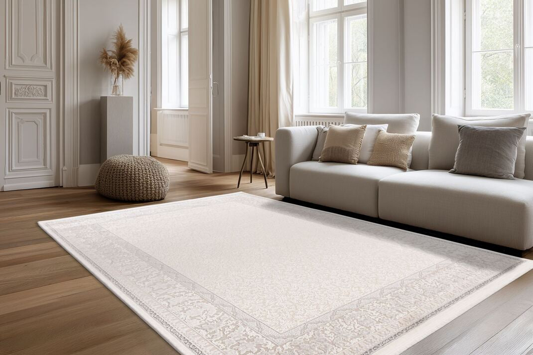 Pierre Cardin CLA Clairmont 902 Ivory-Silver Teppich