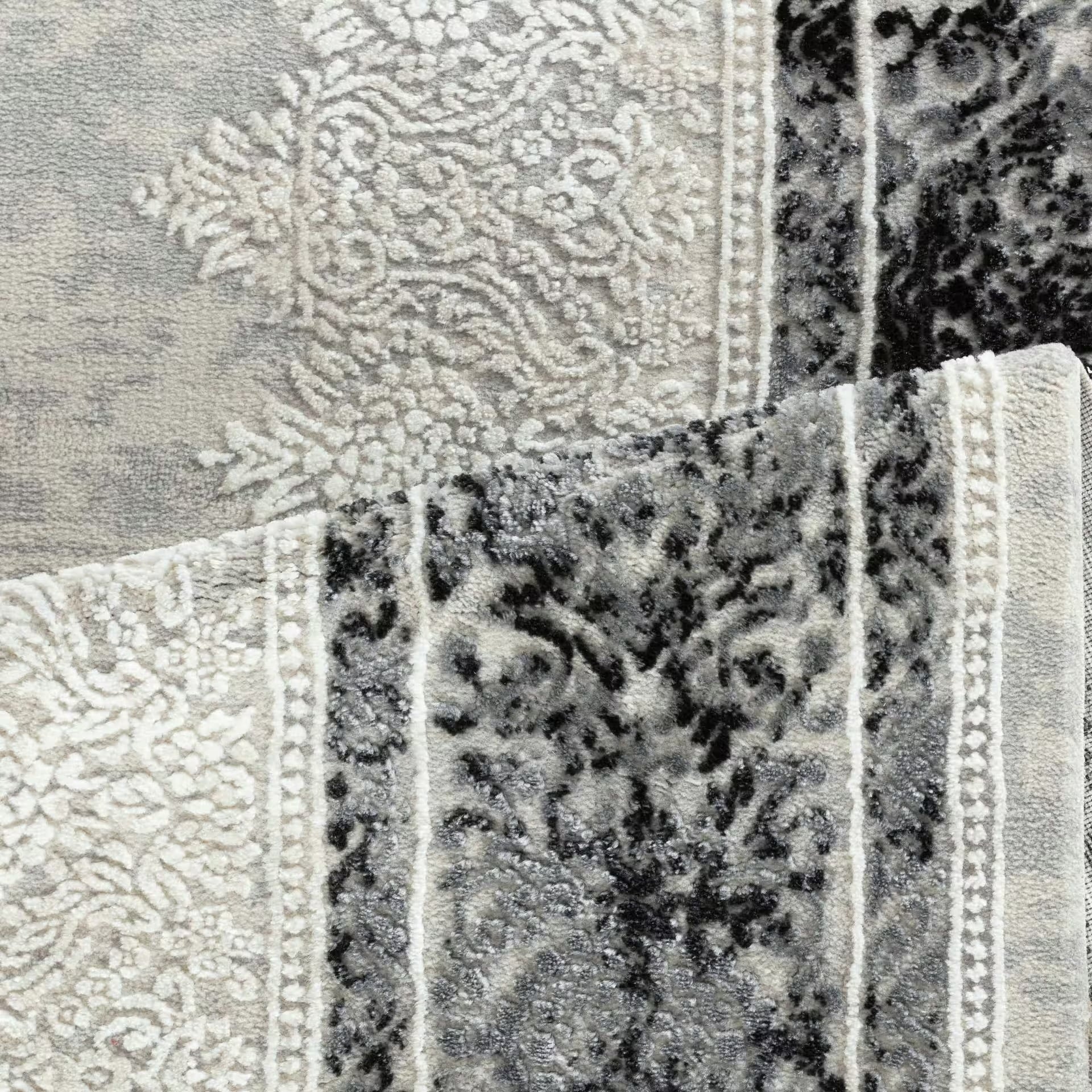 Sehrazat Premium Glory 240
Collection Grey - Premium
Designer Teppich mit 3D-Effekt