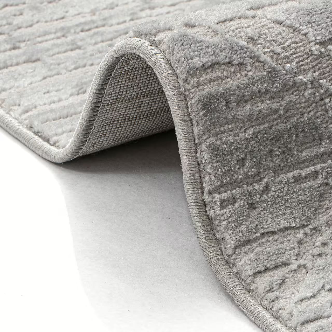 Sehrazat Premium Collection Serie MODA 1230 grau mit 3D Effekt Neuheit Teppich