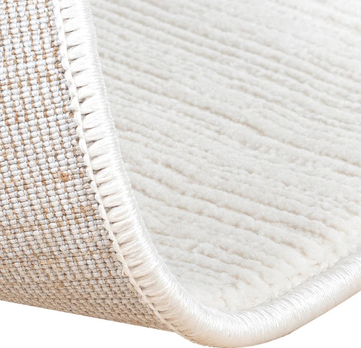 Luma Maison Terra Collection GL091A – Moderner Teppich in Creme mit feiner Struktur