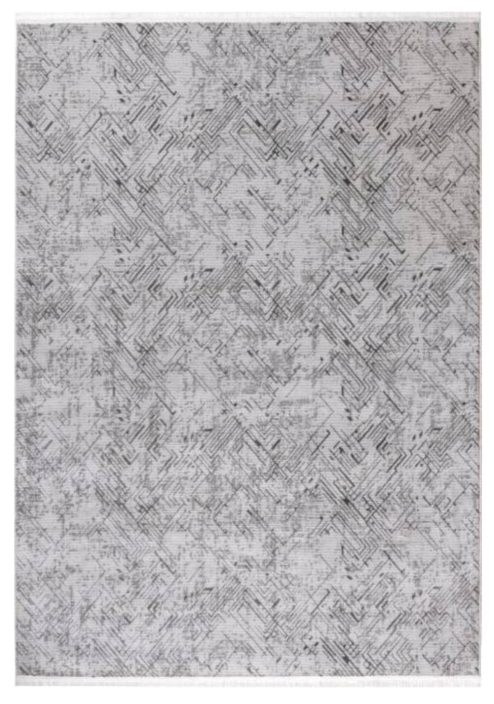 Flora Shine 2460 in grau Waschmaschinengeeigneter Teppich – Pflegeleicht und Modern